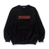 Chenille Standard Logo Crewneck Sweatshirt - Black