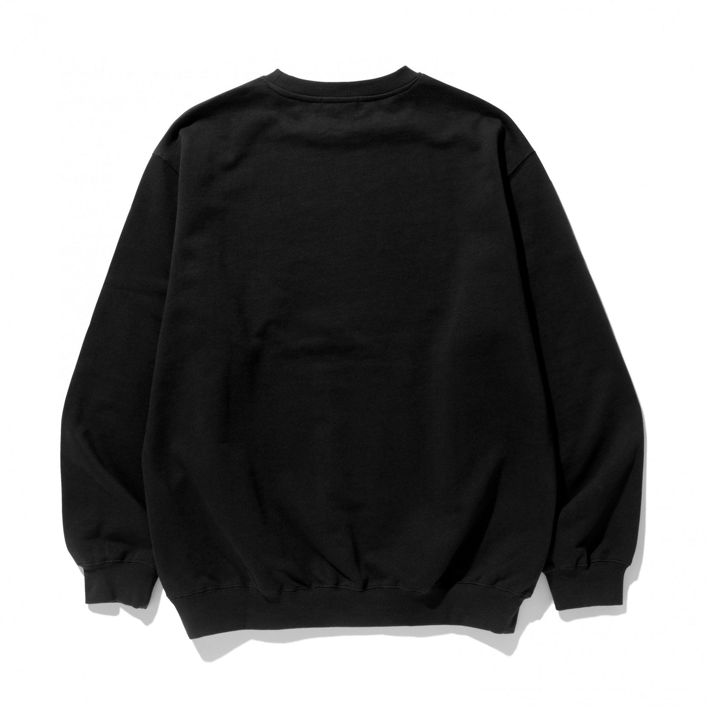 Chenille Standard Logo Crewneck Sweatshirt - Black