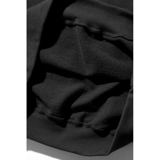 Chenille Standard Logo Crewneck Sweatshirt - Black