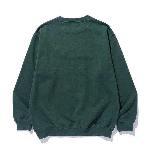 Chenille Standard Logo Crewneck Sweatshirt - Green