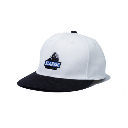 Slanted OG Snapback Cap - White