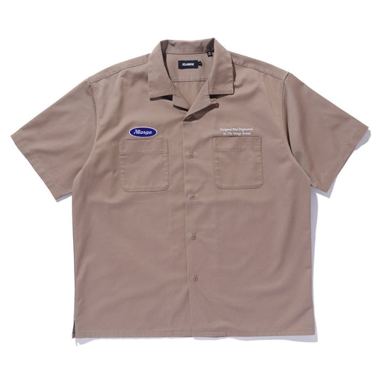 Embroidered S/s Work Shirt