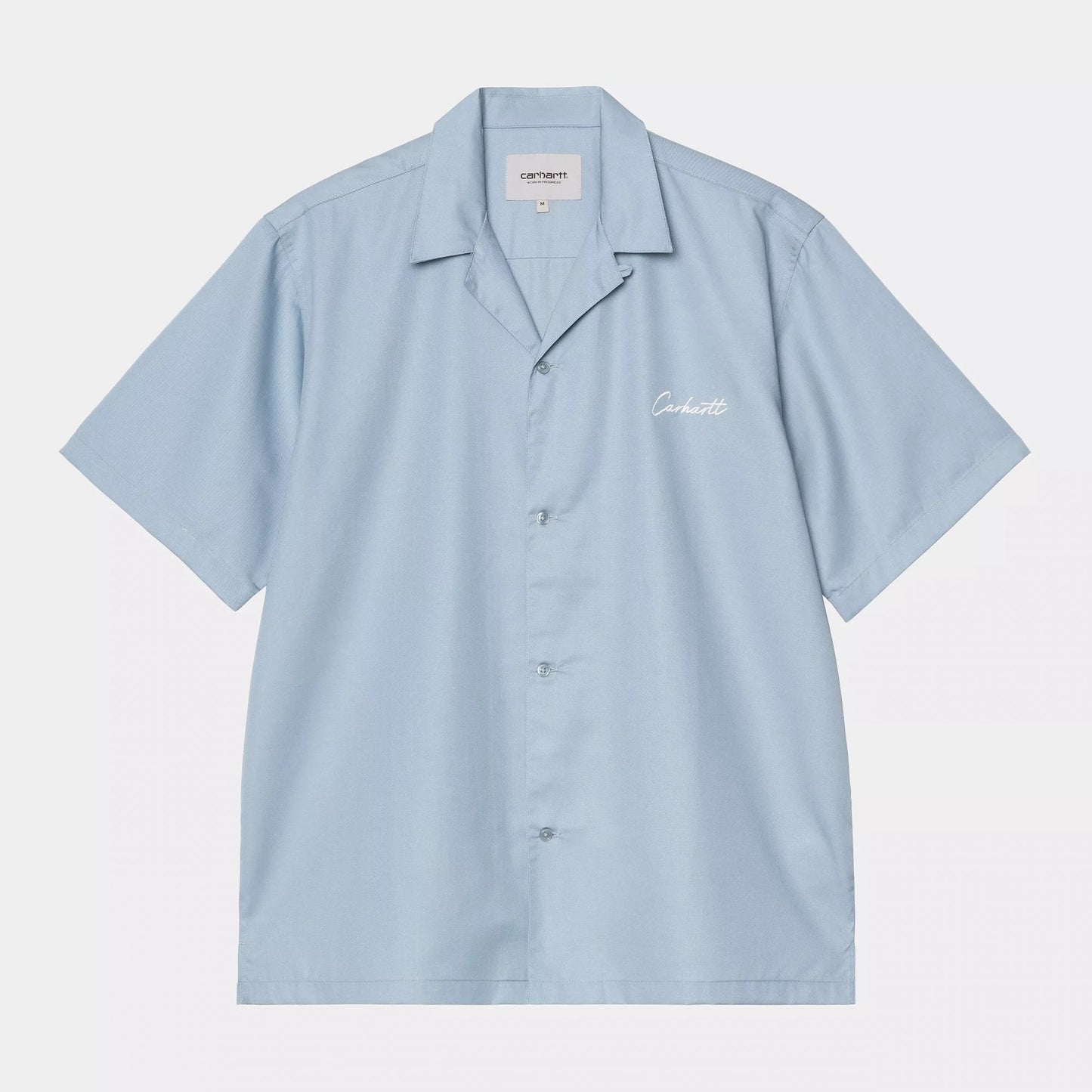 S/s Delray Shirt, Frosted Blue / White