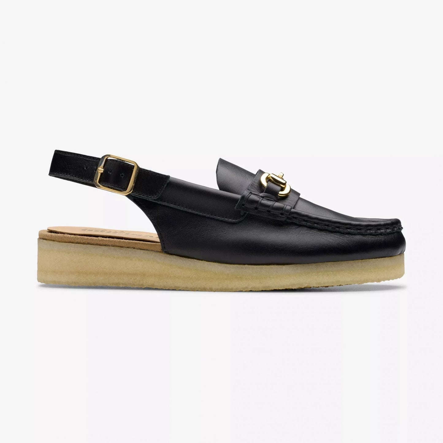 Women's Wallabee Sling - Black Leather