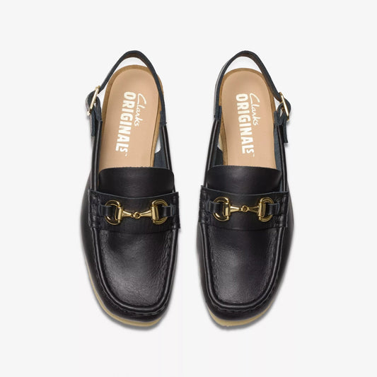 Women's Wallabee Sling - Black Leather