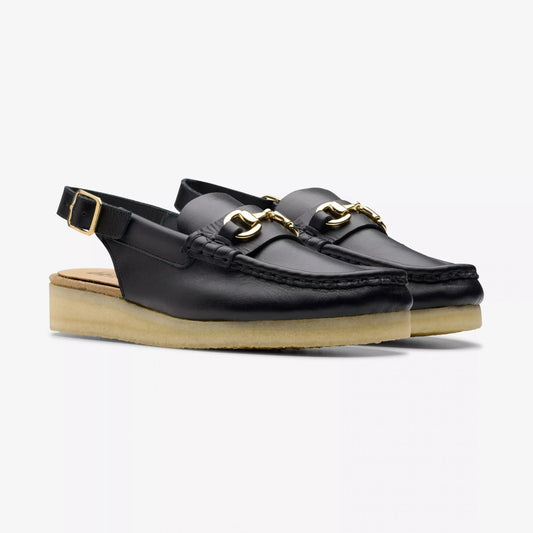 Women's Wallabee Sling - Black Leather