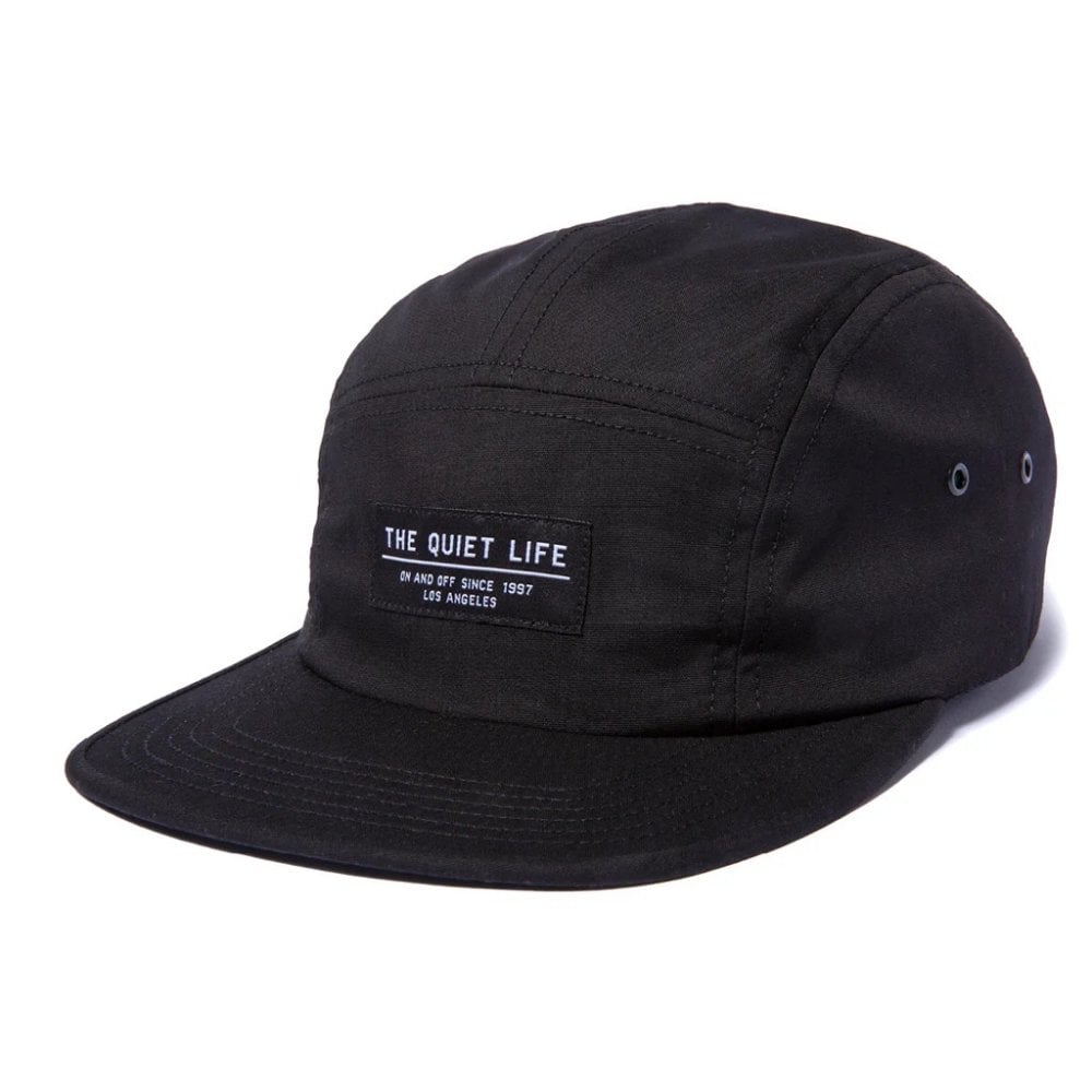 Foundation 5 Panel Camper Hat - Made in U.S.A - 2025 - Black