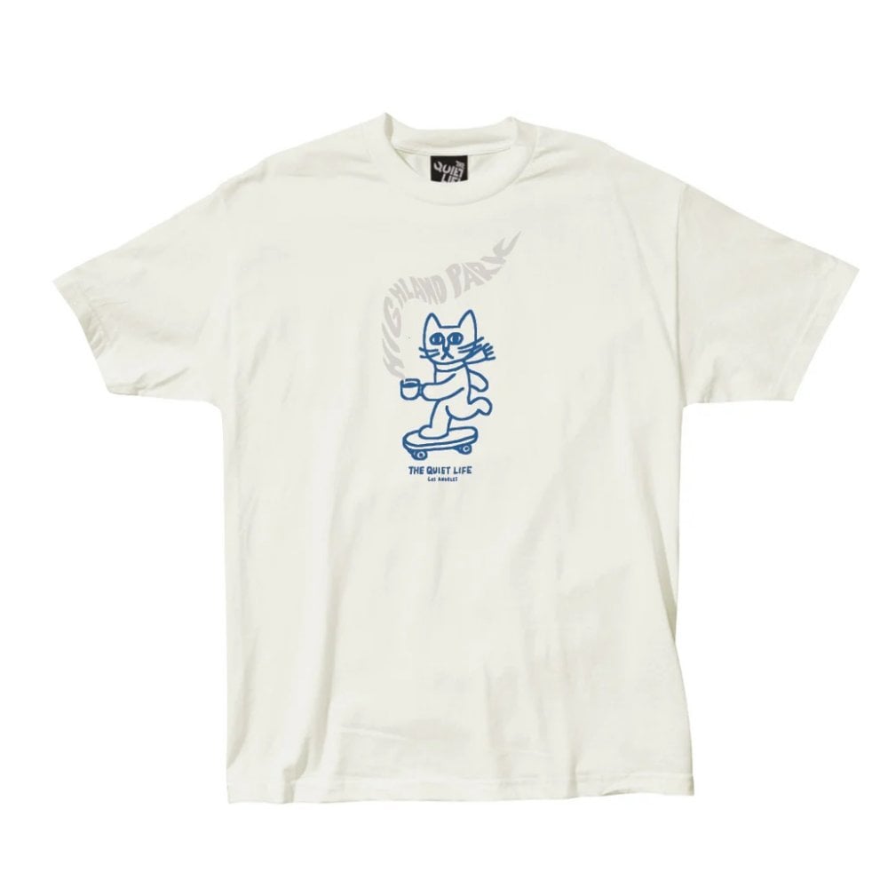 Skating Cat Highland Park T-shirt