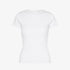 Women's Organic Rib Ss T-shirt - Optical White