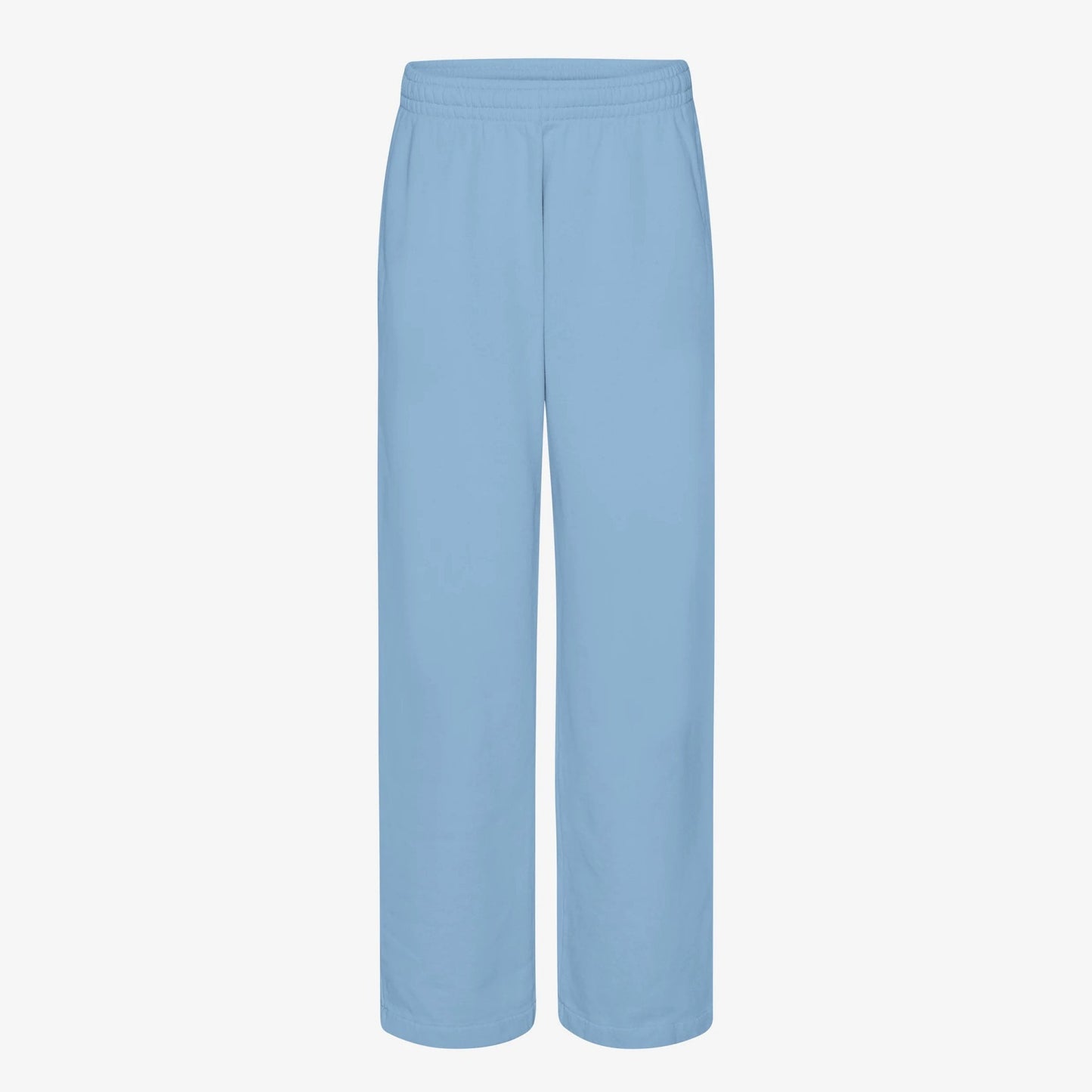 Organic Straight Leg Sweatpants - Seaside Blue
