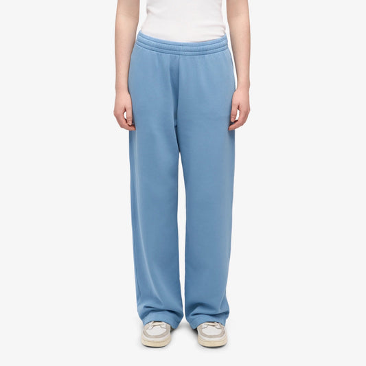 Organic Straight Leg Sweatpants - Seaside Blue
