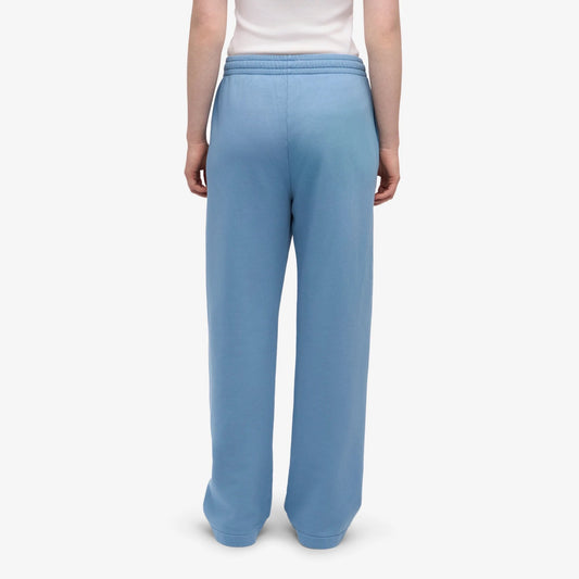 Organic Straight Leg Sweatpants - Seaside Blue