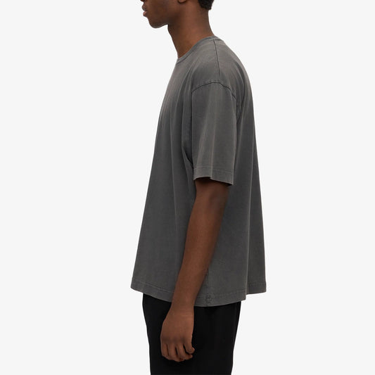 Oversized Organic T-Shirt - Faded Black