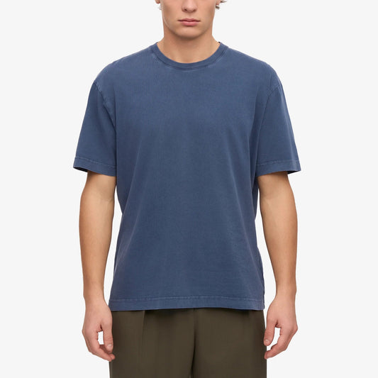 Oversized Organic T-Shirt - Neptune Blue
