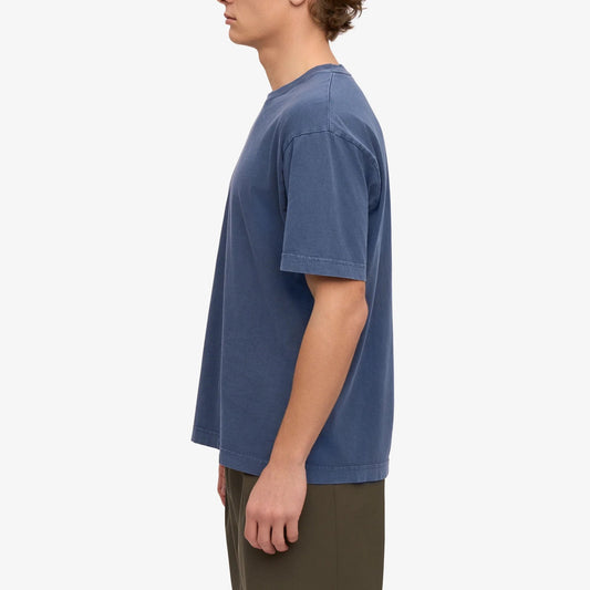 Oversized Organic T-Shirt - Neptune Blue