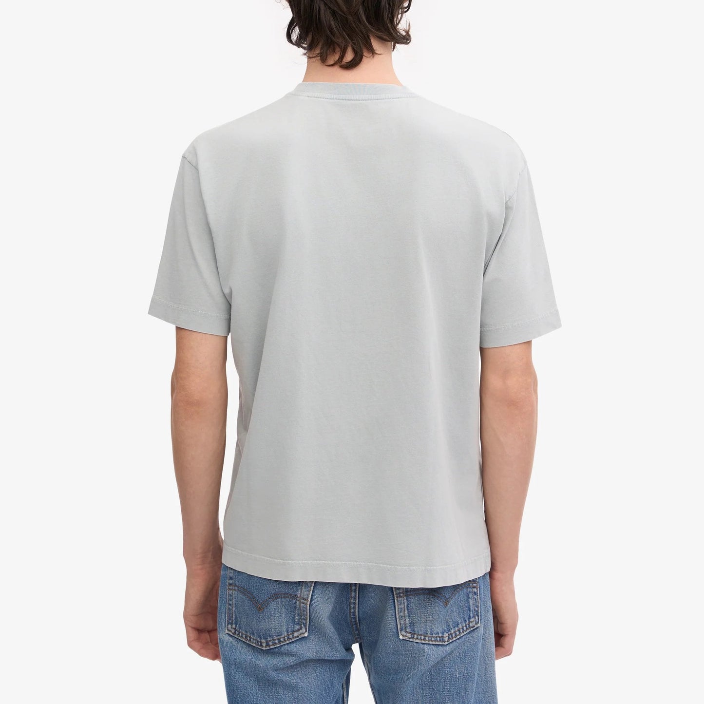 Oversized Organic T-Shirt - Faded Grey