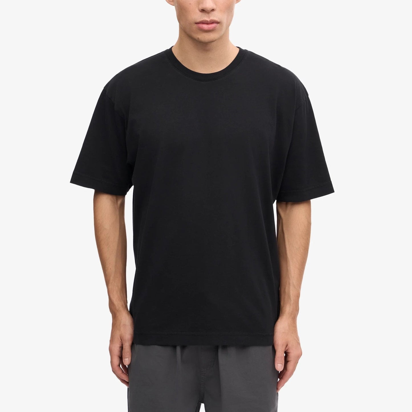 Oversized Organic T-Shirt - Deep Black