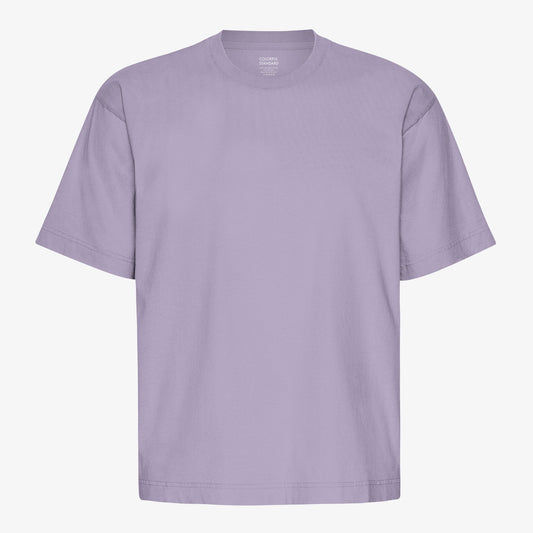 Oversized Organic T-Shirt - Purple Jade