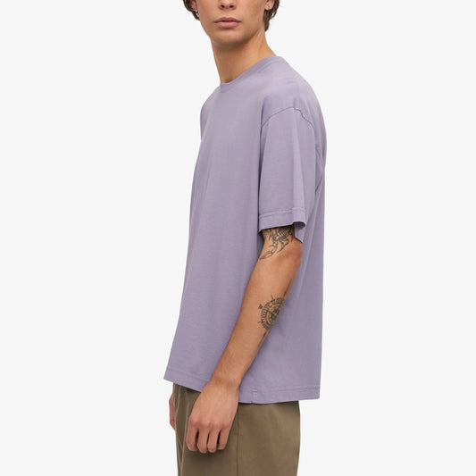 Oversized Organic T-Shirt - Purple Jade