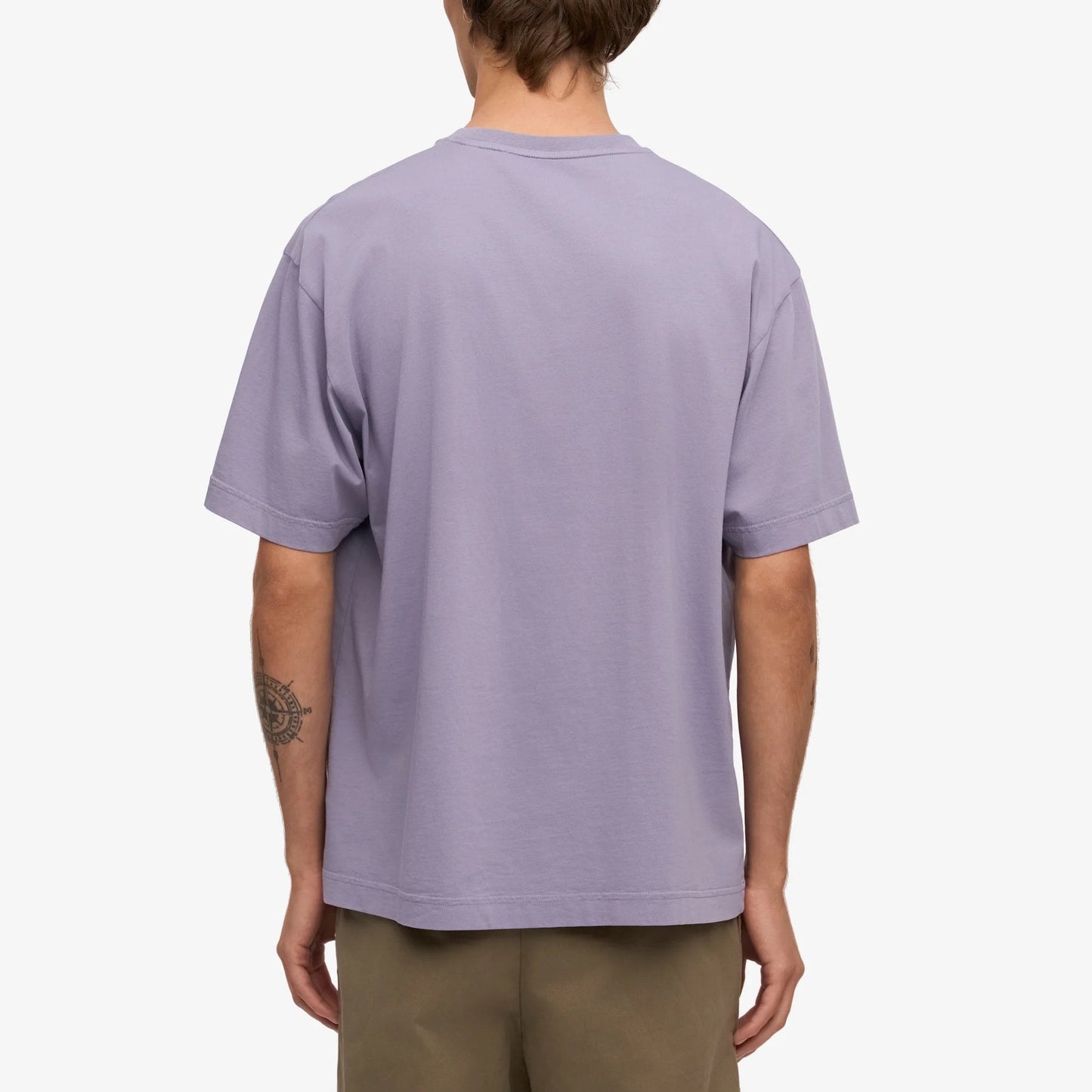 Oversized Organic T-Shirt - Purple Jade