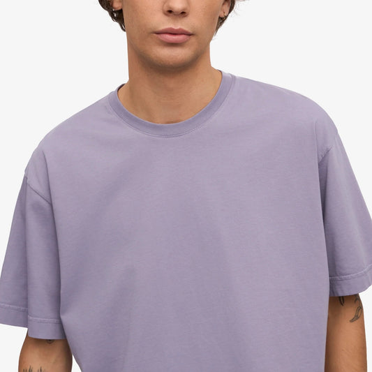 Oversized Organic T-Shirt - Purple Jade