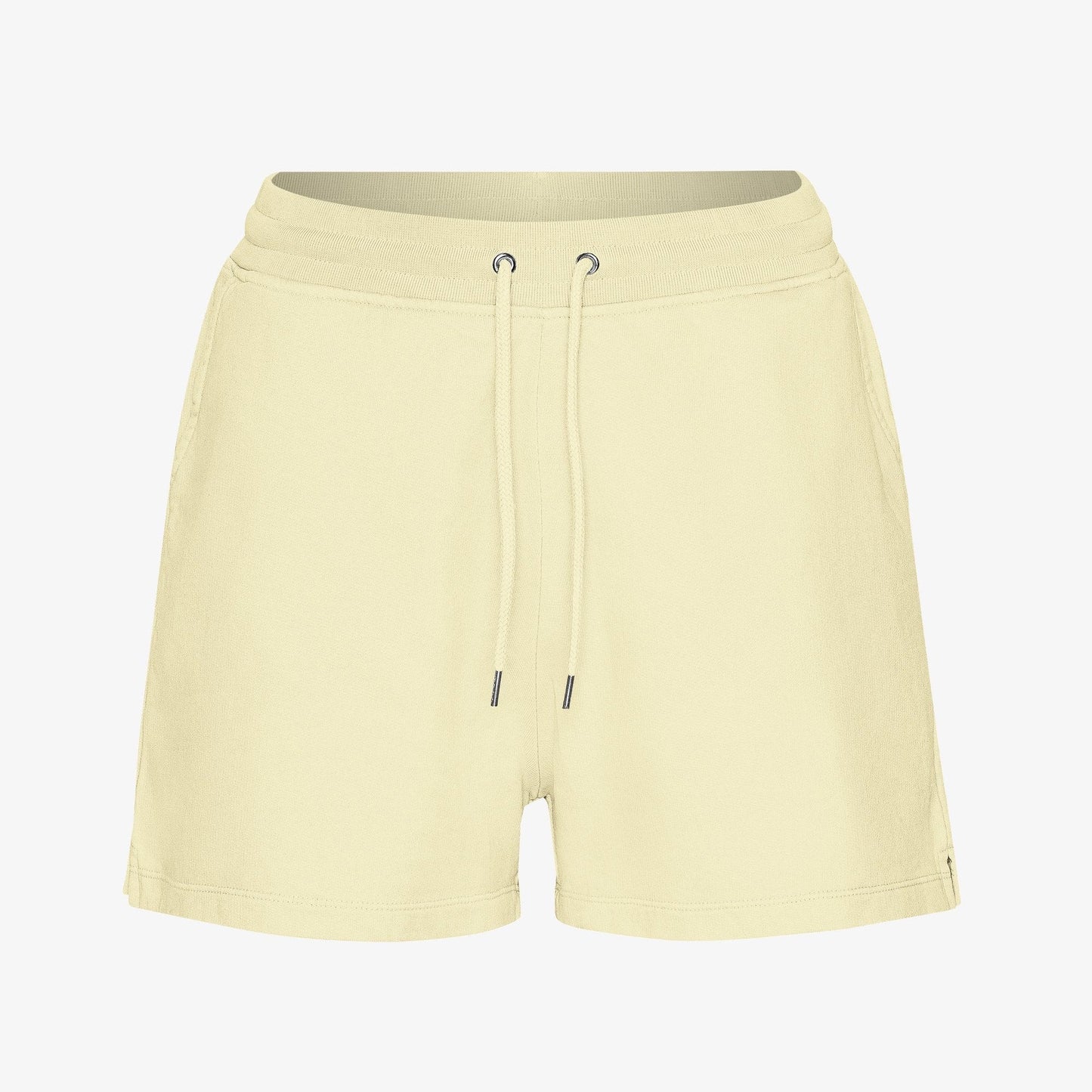 Women's Organic Sweatshorts - Soft Yellow