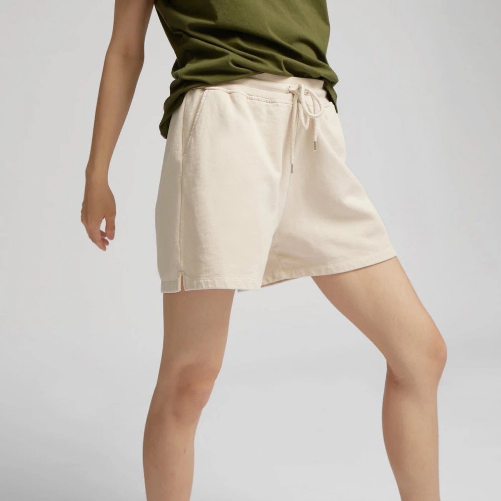 Women's Organic Sweatshorts - Soft Yellow