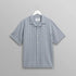 Didcot S/S Shirt - Open Weave Grid (Pale Blue)