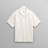 Didcot S/S Shirt - Open Weave Grid (Ecru)