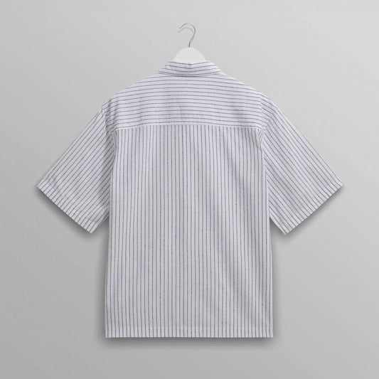 Kew S/S Shirt - Boucle Stripe
