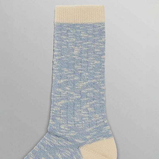 Sandal Sock, Slub Cotton Blend