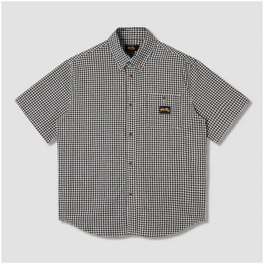 S/S Flannel Shirt - Shale Check