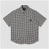 S/S Flannel Shirt - Shale Check