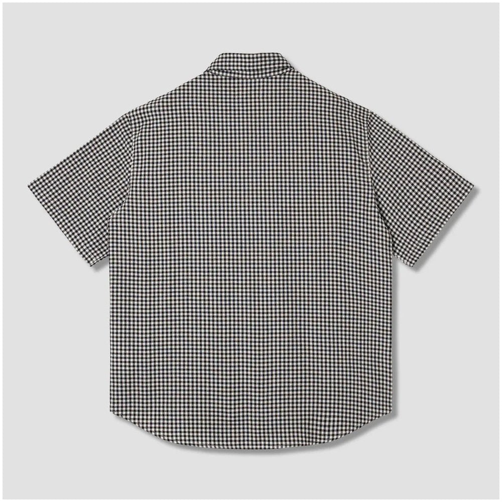 S/S Flannel Shirt - Shale Check