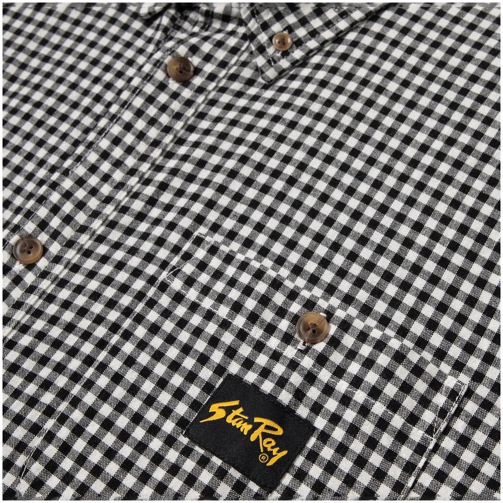 S/S Flannel Shirt - Shale Check