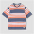 Stripe Tee - Washed Red