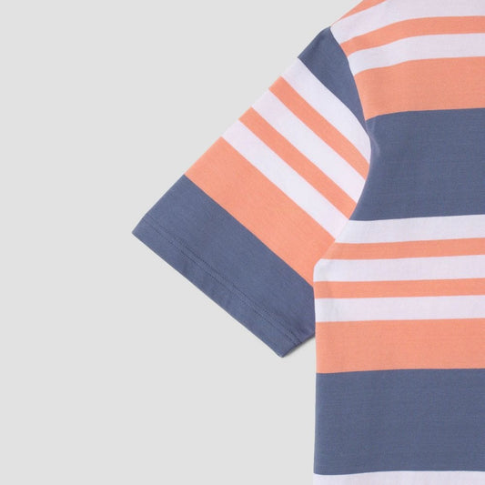 Stripe Tee - Washed Red