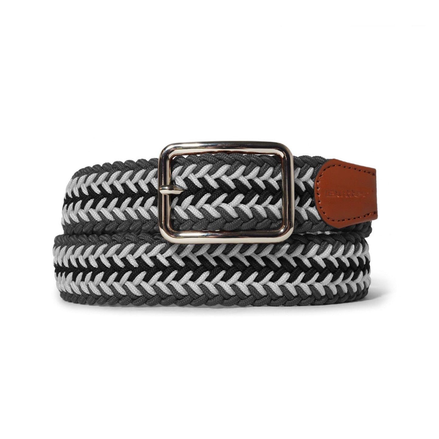 Braided Belt - Charcoal