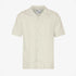 Linen Short Sleeved Shirt - Ivory White