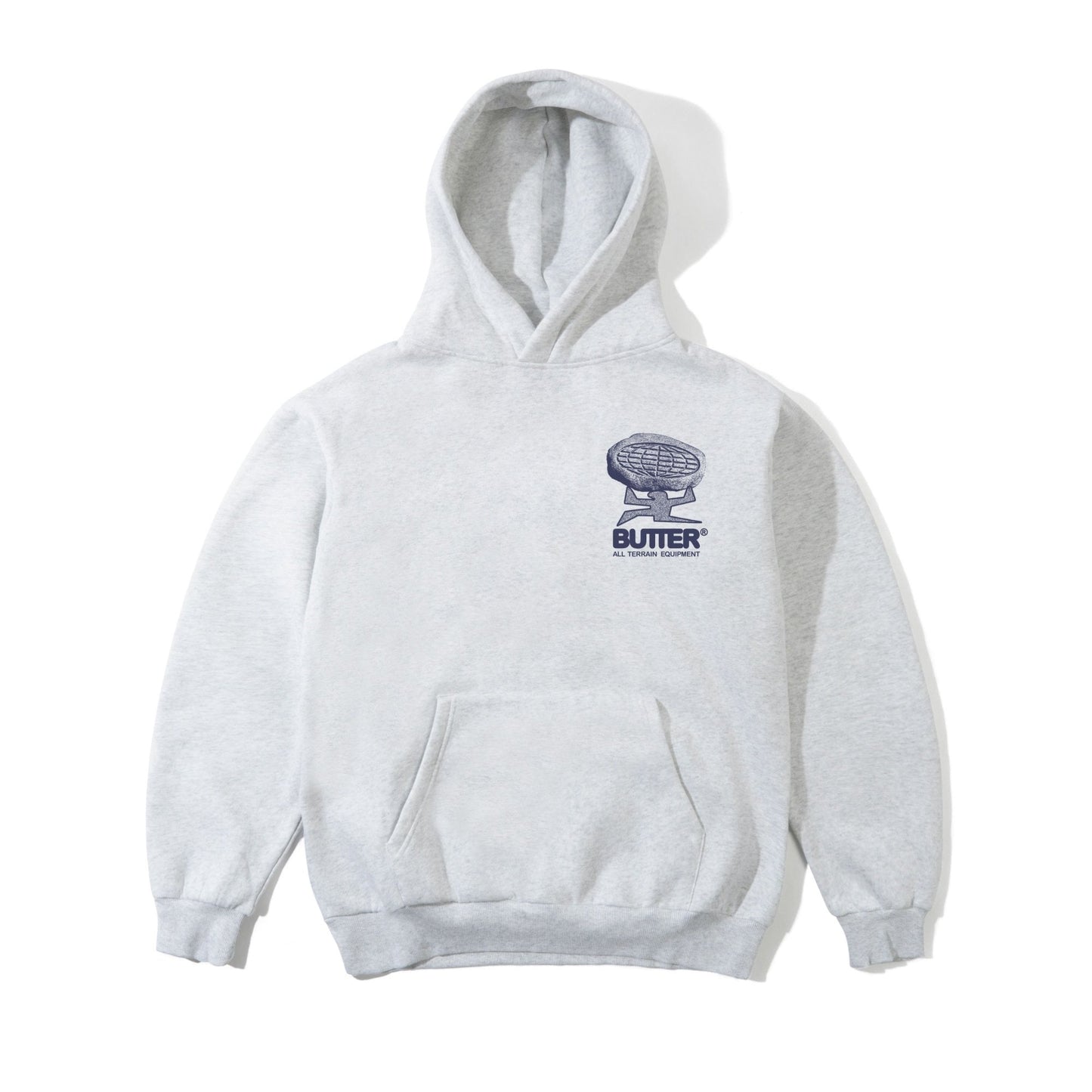 Terrain Pullover Hood - Ash
