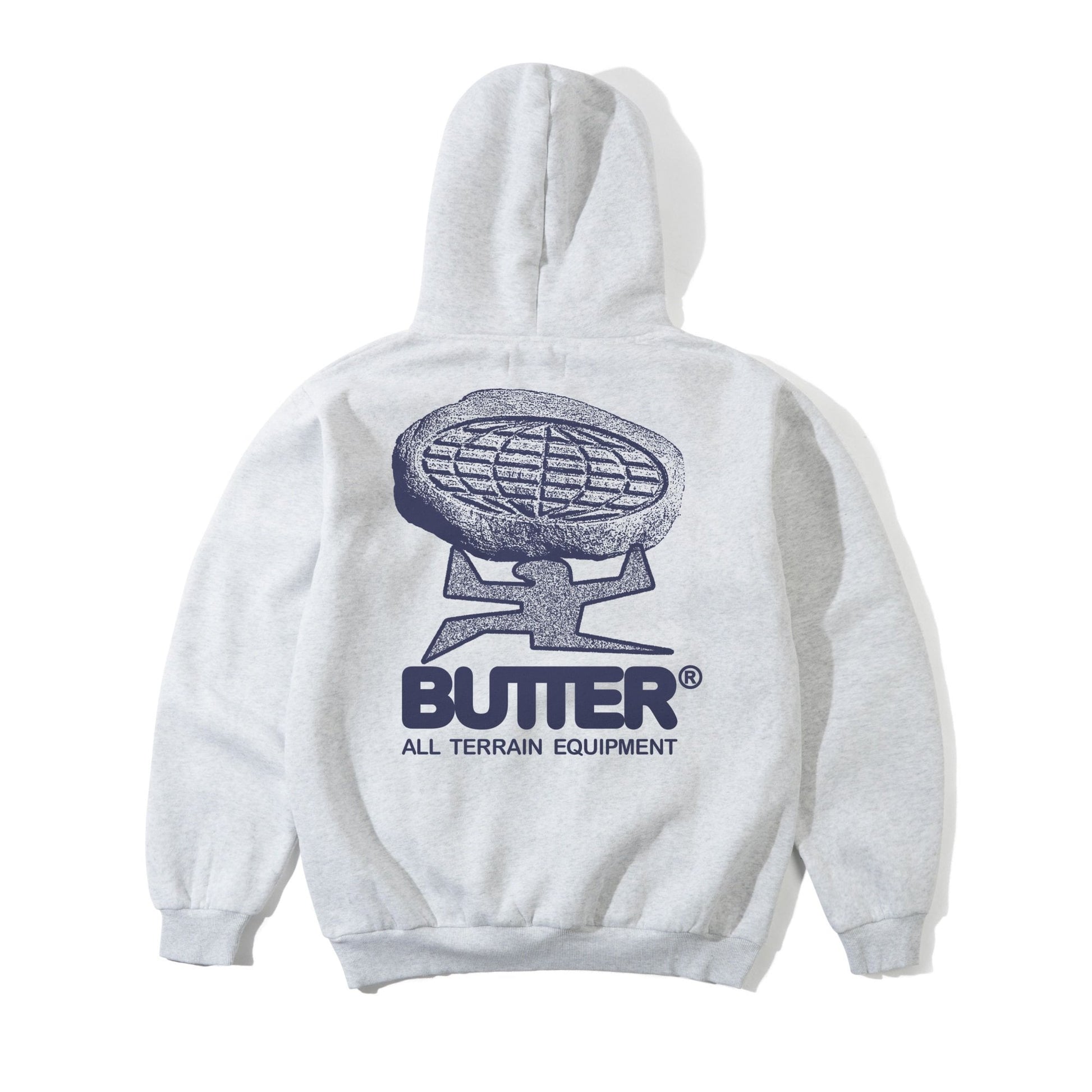 Butter Goods Terrain Pullover Hood Ash – Cooshti - Main Image