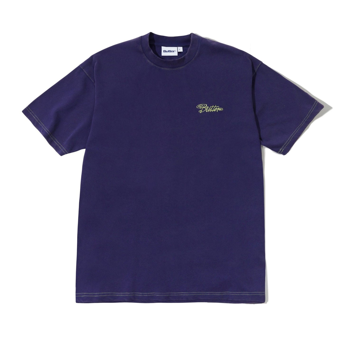 Jive Contrast Tee - Washed Navy