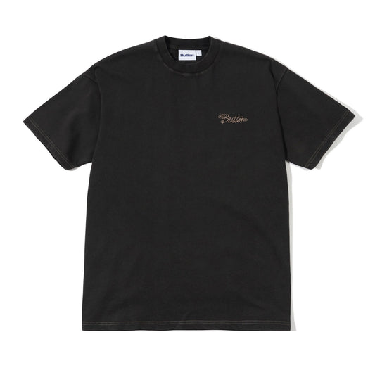 Jive Contrast Tee - Washed Black