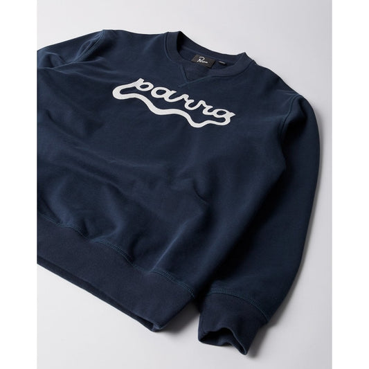 Water Wave Logo Crew Neck Sweatshirt