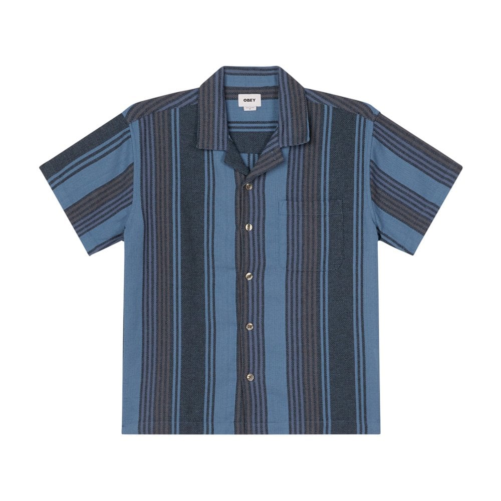Frazer Woven SS Shirt - Black Multi