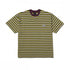 Apollo Striped S/s Knit Tee - Green