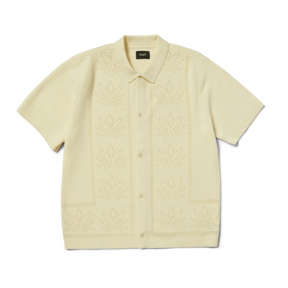 Plantlife Perforated S/S Knit Top