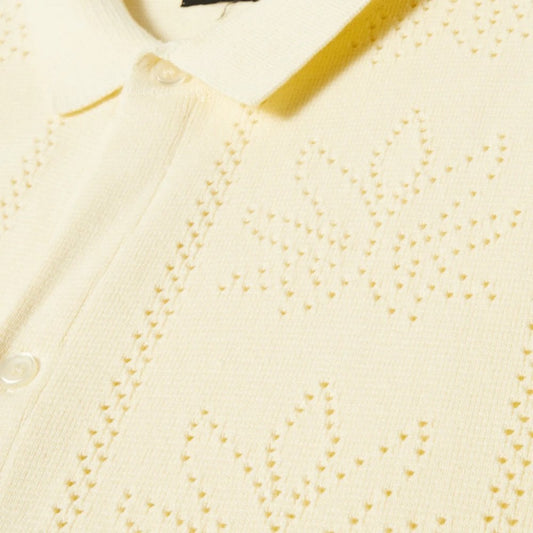 Plantlife Perforated S/S Knit Top