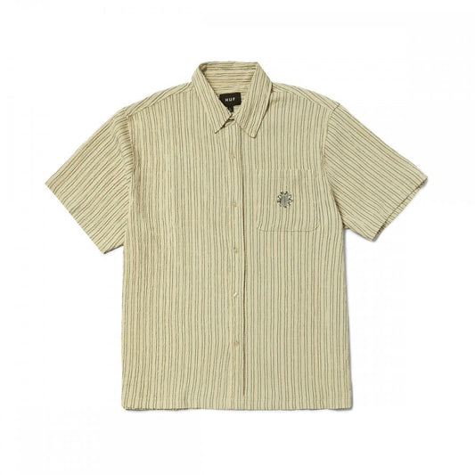 Apollo S/S Striped Shirt - Natural