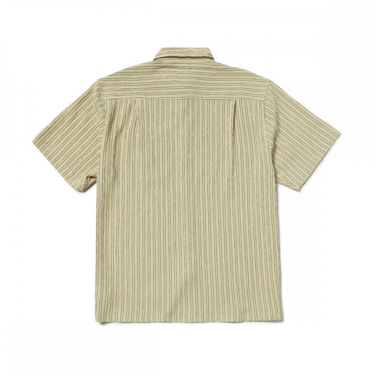 Apollo S/S Striped Shirt - Natural